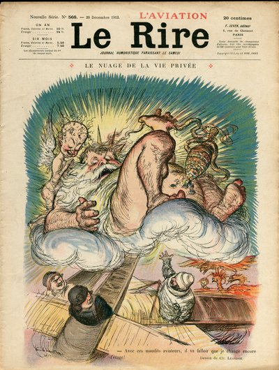 Portada de El Risa, Satírico en Colores de Charles Leandre