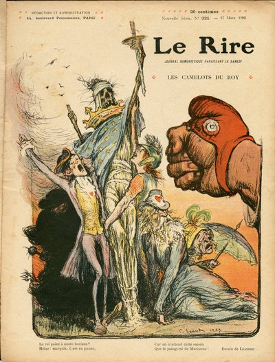 Portada de "El Risa", número 321, Satírico en Colores de Charles Leandre