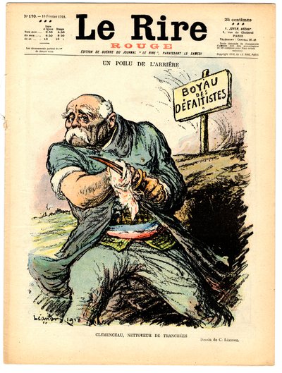 Portada de “La Risa Roja”, Satírico en Colores de Charles Leandre