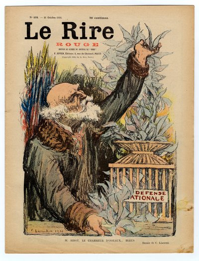 Portada de "La Risa Roja", Satírico en Colores de Charles Leandre