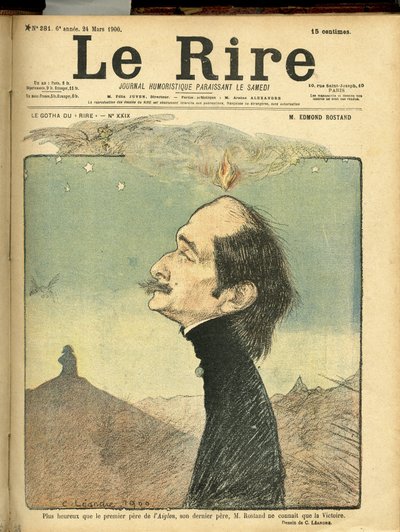 Ilustración de Charles Leandre para la portada de Le Rire de Charles Leandre