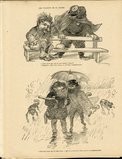 Ilustración de Charles Leandre (1862-1934) en Le Rire de Charles Leandre