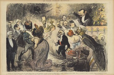 Ilustración para Le Rire de Charles Leandre