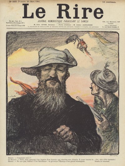 Ilustración para Le Rire de Charles Leandre