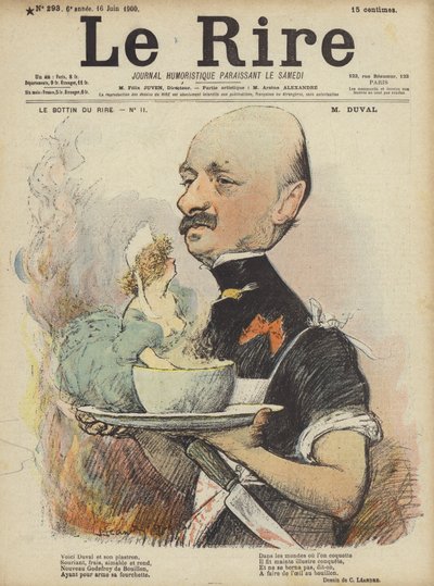 Ilustración para Le Rire de Charles Leandre