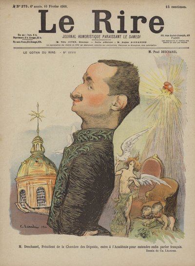 Ilustración para Le Rire de Charles Leandre