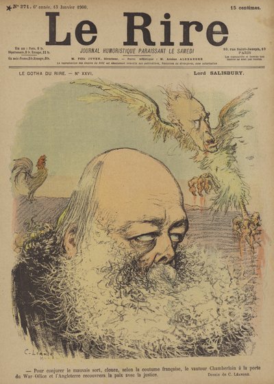 Ilustración para Le Rire de Charles Leandre