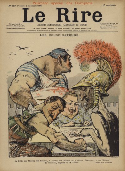 Ilustración para Le Rire de Charles Leandre