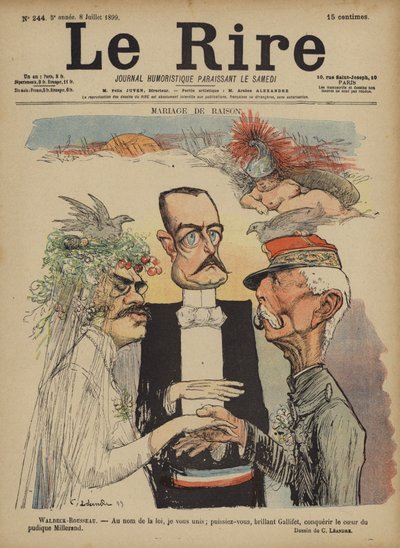 Ilustración para Le Rire de Charles Leandre