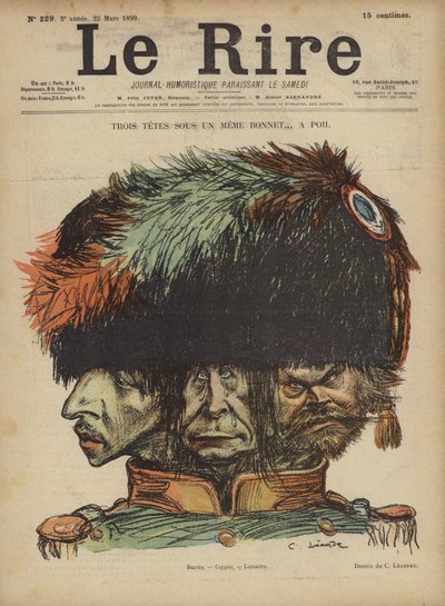 Ilustración para Le Rire de Charles Leandre