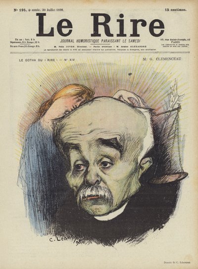 Ilustración para Le Rire de Charles Leandre