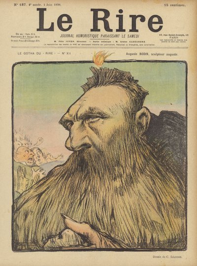 Ilustración para Le Rire de Charles Leandre