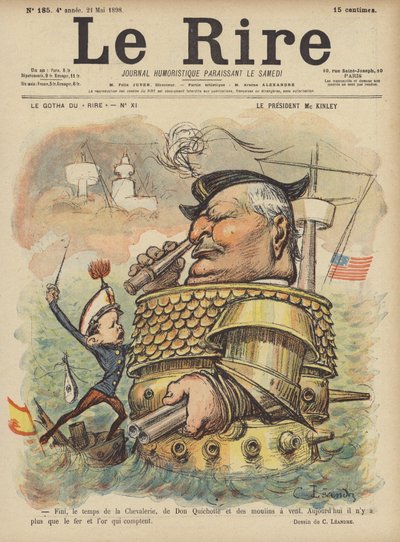 Ilustración para Le Rire de Charles Leandre