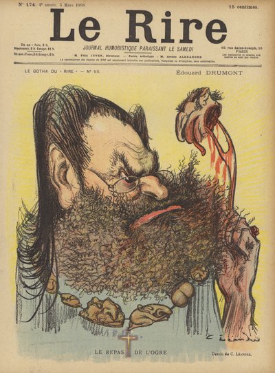 Ilustración para Le Rire de Charles Leandre