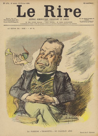 Ilustración para Le Rire de Charles Leandre