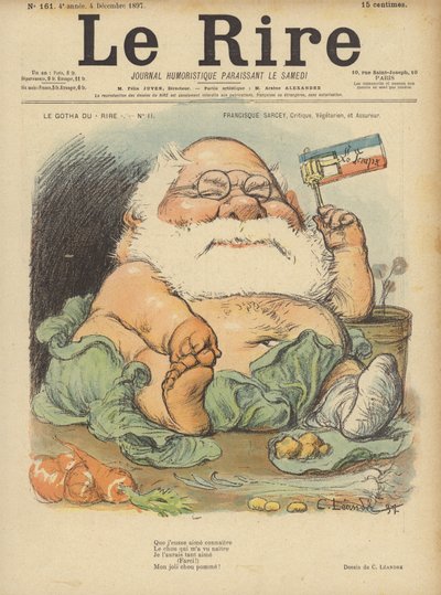 Ilustración para Le Rire de Charles Leandre