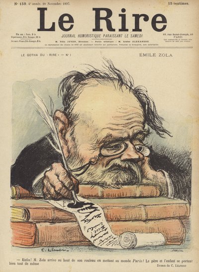 Ilustración para Le Rire de Charles Leandre
