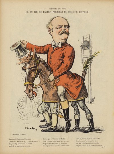 Ilustración para Le Rire de Charles Leandre