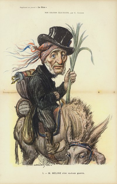 Ilustración para Le Rire de Charles Leandre