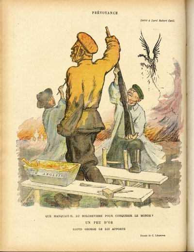 Ilustración de Charles Leandre (1862-1934) en Le Rire de Charles Leandre