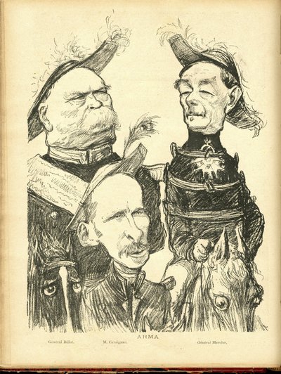 Ilustración de Charles Leandre (1862-1934) en Le Rire de Charles Leandre