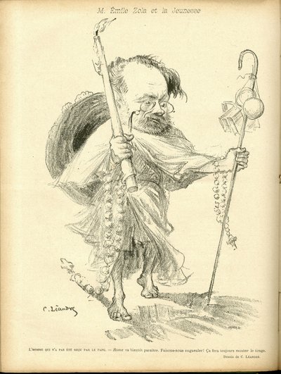 Ilustración de Charles Leandre (1862-1934) en Le Rire de Charles Leandre
