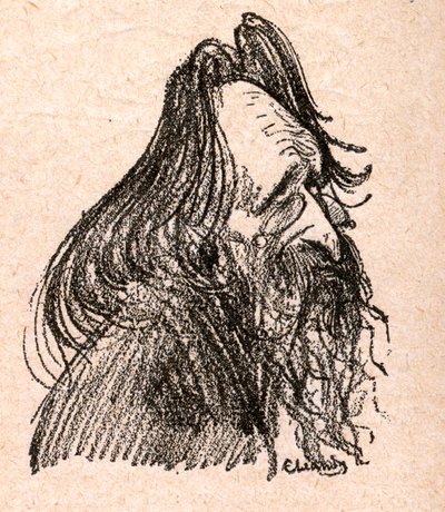 Jules Guesde (1845-1922) político francés - grabado en 