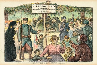 La Baionnette, Satírico en Colores de Charles Leandre