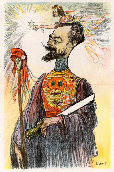 Paul Doumer (1857-1932) - Caricatura de Charles Leandre (1862-1934) en 