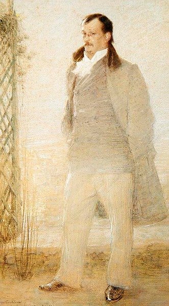 Retrato de Georges Courteline de Charles Leandre