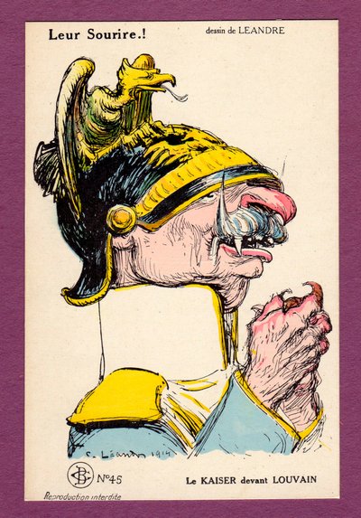 Postal, Satirique en Couleurs de Charles Leandre