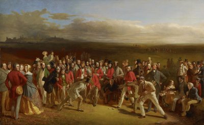 Los golfistas, 1847 de Charles Lees