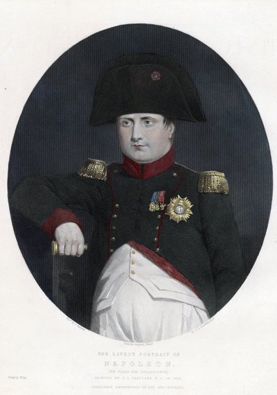 Último retrato de Napoleón a bordo del Bellerophon de Charles Lock Eastlake