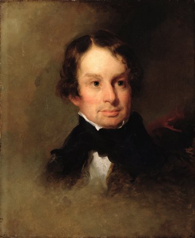 Retrato de Henry Wadsworth Longfellow (1807-82) de Charles Loring Elliot