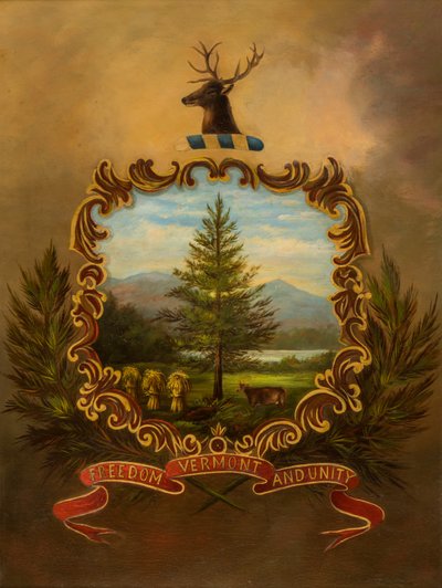 Sello de Vermont de Charles Louis Heyde