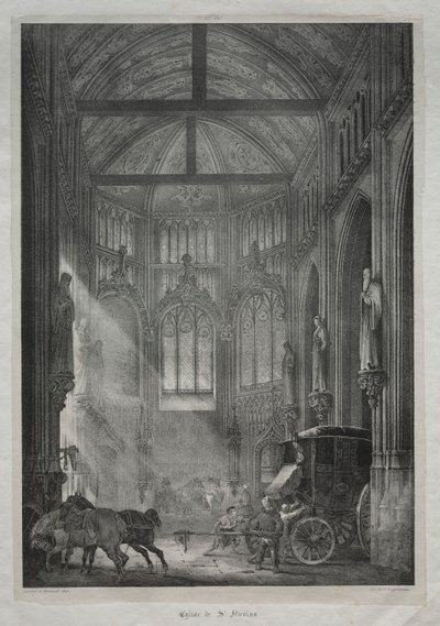 Iglesia de San Nicolás, Ruan de Charles Louis Lesaint