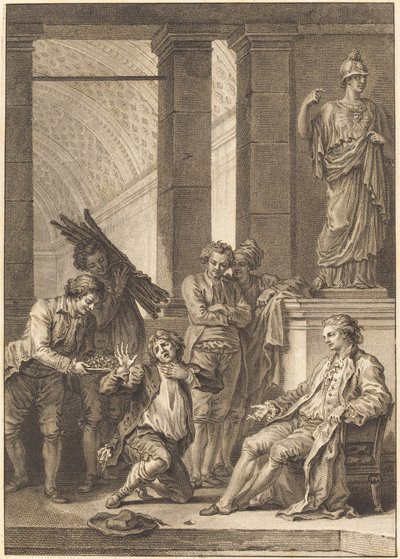 El campesino de Charles Louis Lingée after Jean Honoré Fragonard
