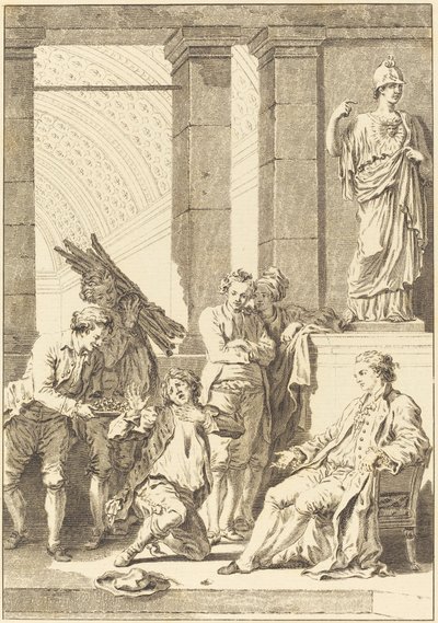 El campesino de Charles Louis Lingée after Jean Honoré Fragonard