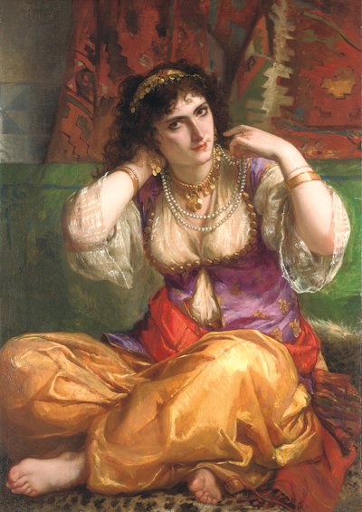 La Odalisca de Charles Louis Lucien Muller