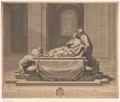 Tumba de Armand-Jean du Plessis Duque de Richelieu de Charles Louis Simonneau