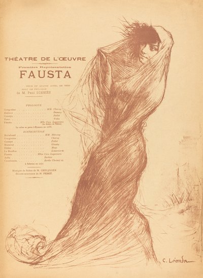 Fausta de Charles Lucien Leandre