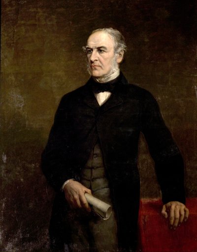 El Muy Honorable William E. Gladstone, MP, c.1872 de Charles Lucy