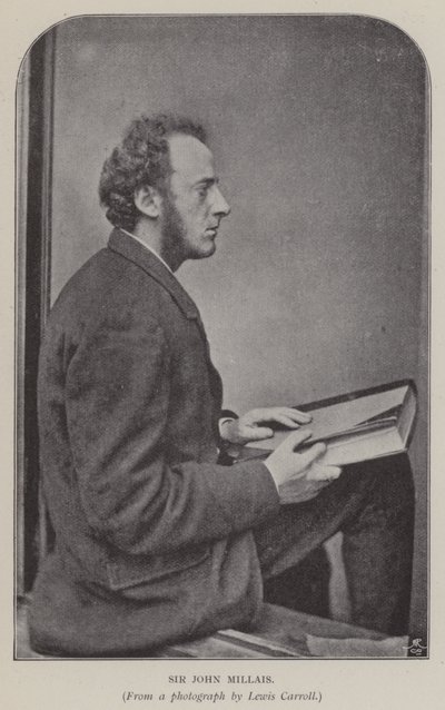 Sir John Millais de Charles Lutwidge Dodgson