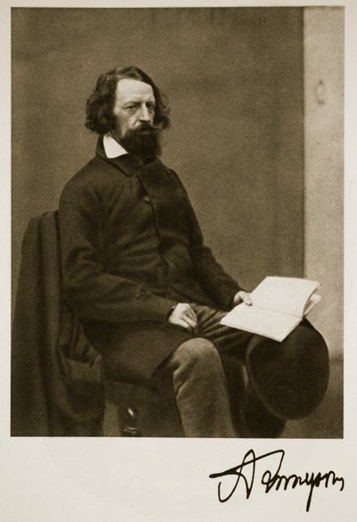 Alfred, Lord Tennyson, 28 de septiembre de 1857 de Charles Lutwidge Dodgson