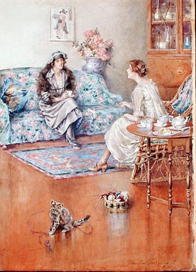 Té de la tarde de Charles MacIvor or MacIver Grierson