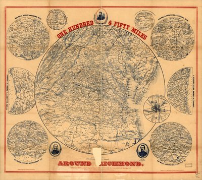 Ciento cincuenta millas alrededor de Richmond. 12 ed. de Charles Magnus