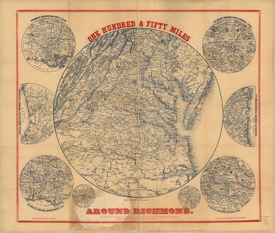 Ciento cincuenta millas alrededor de Richmond. 9ª ed. de Charles Magnus