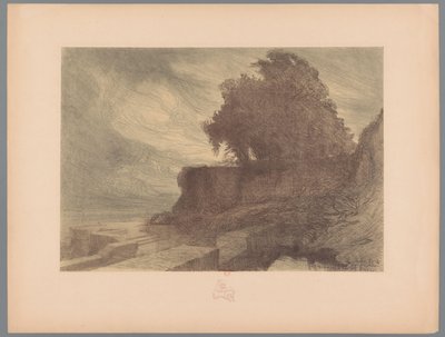 Ruinas de un bastión con un cañón y un árbol
Paisajes (título de la serie)
Suite des Paysages (título de la serie) de Charles Marie Dulac