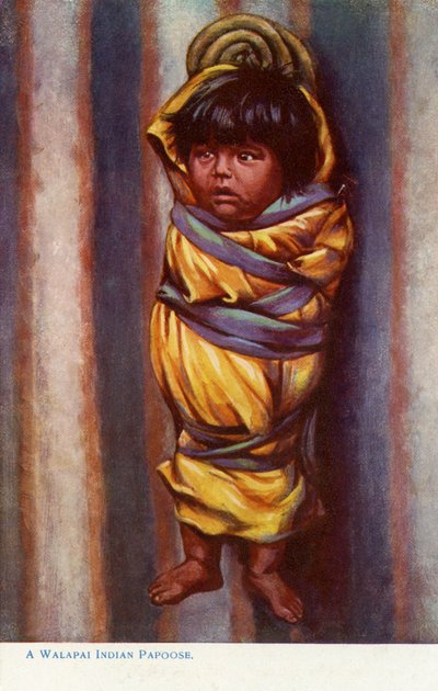 Un niño Walapai de Charles Marion Russell