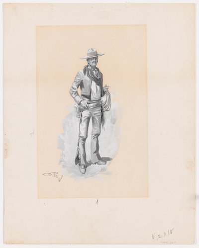 Blanco, para Charles J. Steedman, Desafiando la Salvia de Charles Marion Russell